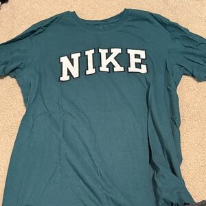 Nike Men's Teal Short Sleeve Tee